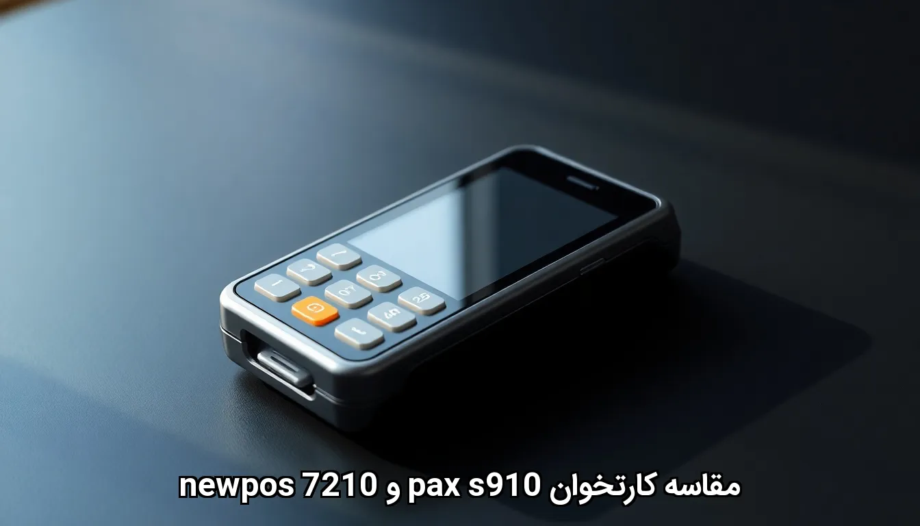 مقایسه کارتخوان pax s910 و newpos 7210